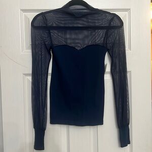 Brand New with Tags Free People Sheer Top Sweetheart Top